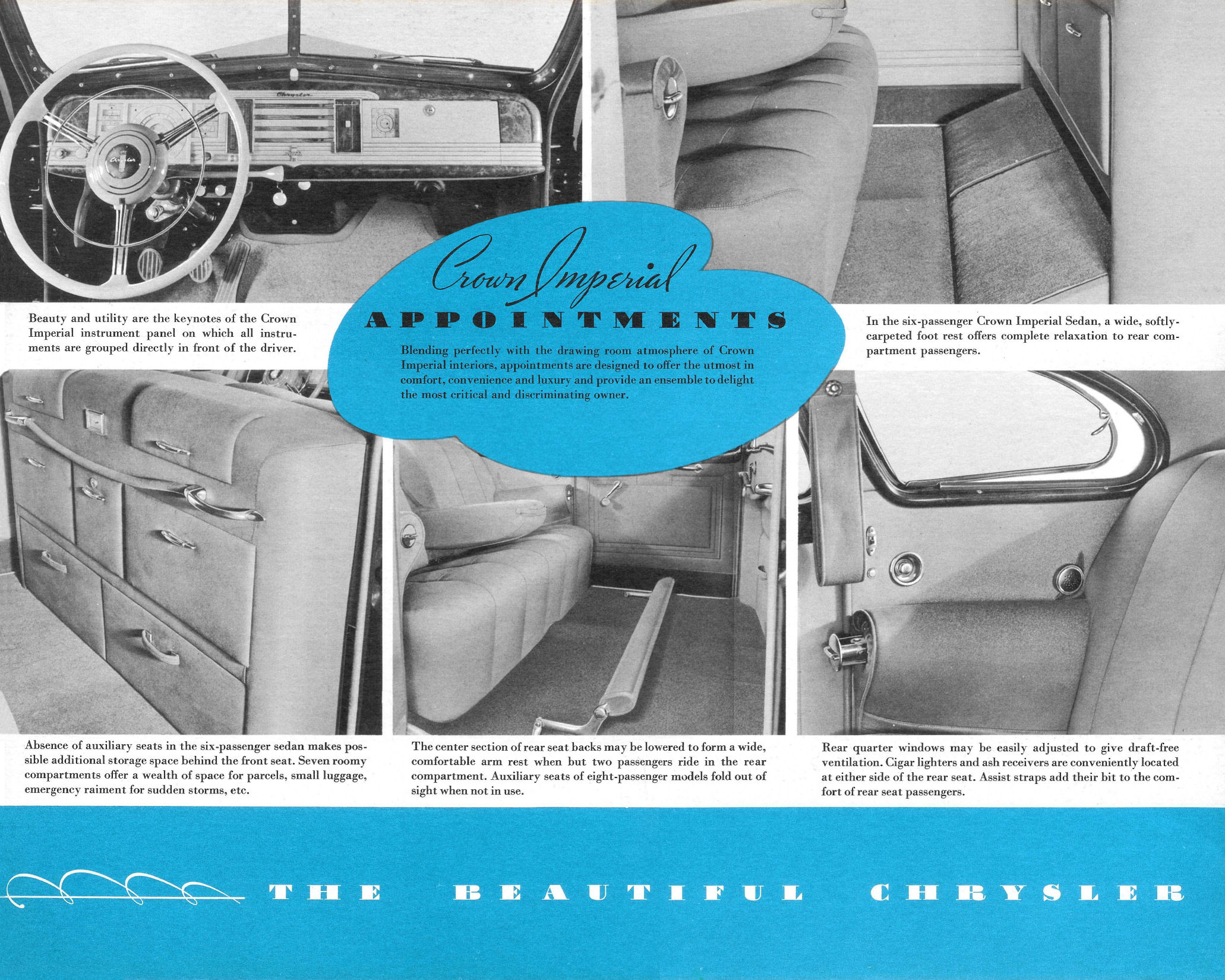 1940 Chrysler Crown Imperial Brochure Page 1